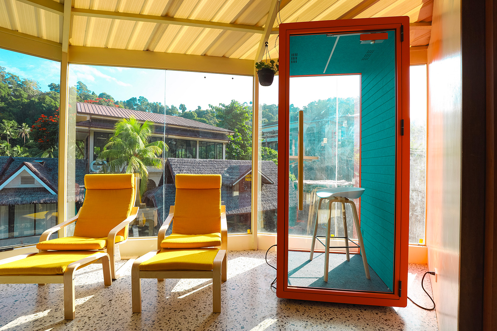 Neighbors and Nomads Coworking Space in El Nido - Phone booth